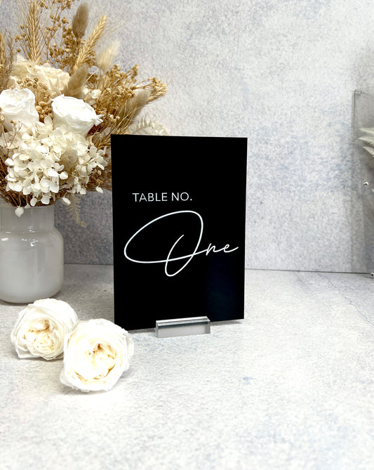 Table Number - Andrea