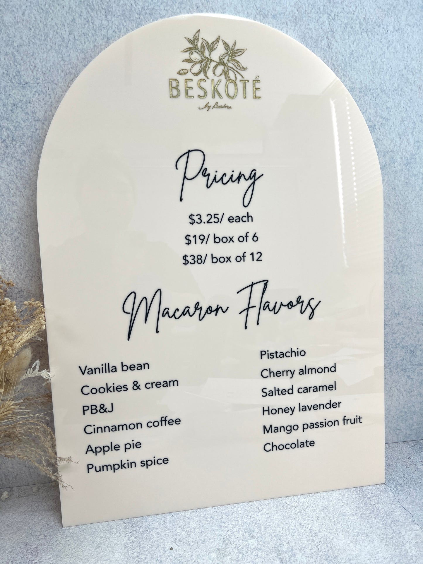 Custom Pricing Arch Sign - UV Printed