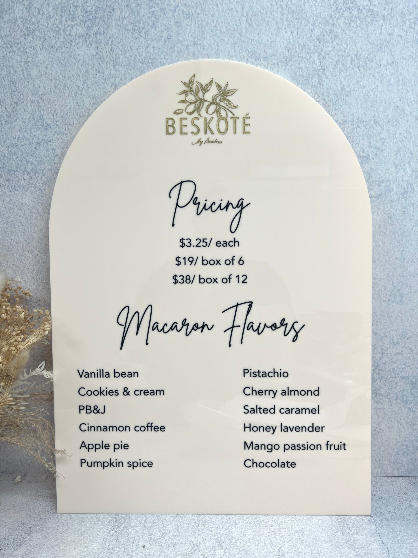 Custom Pricing Arch Sign - UV Printed