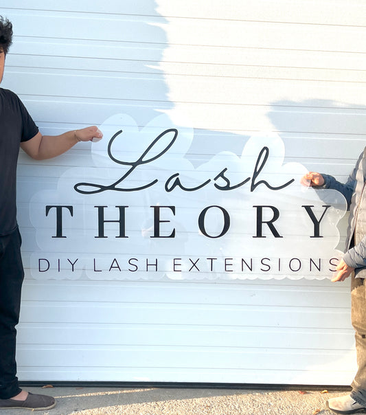 Large Custom Logo Sign - 3D Double Layer