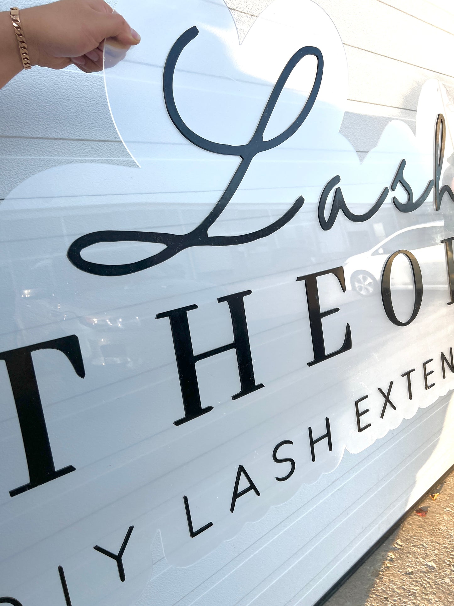 Large Custom Logo Sign - 3D Double Layer