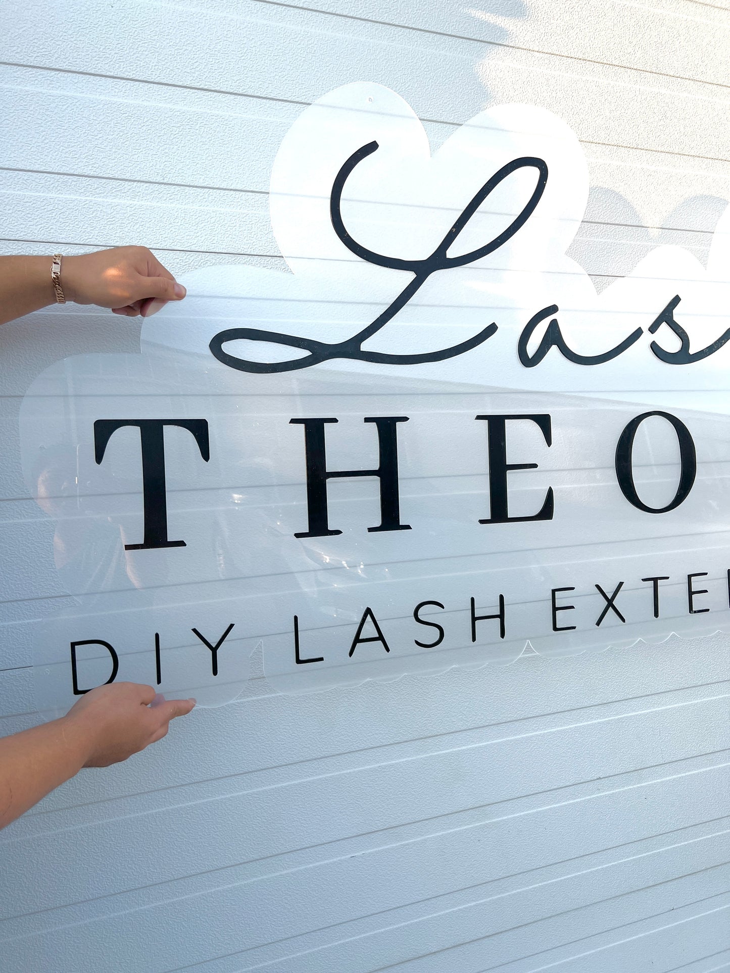 Large Custom Logo Sign - 3D Double Layer