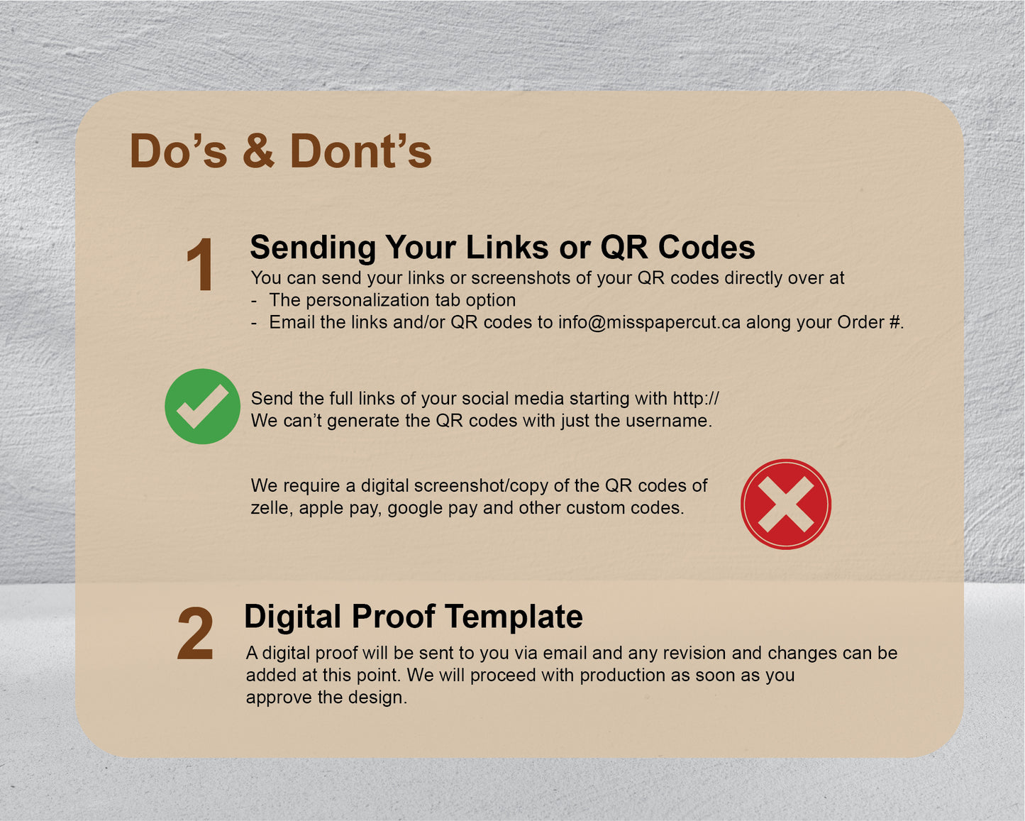 Social Media QR Code Sign with NFC & Business Card Holder – Custom Digital Contact Display