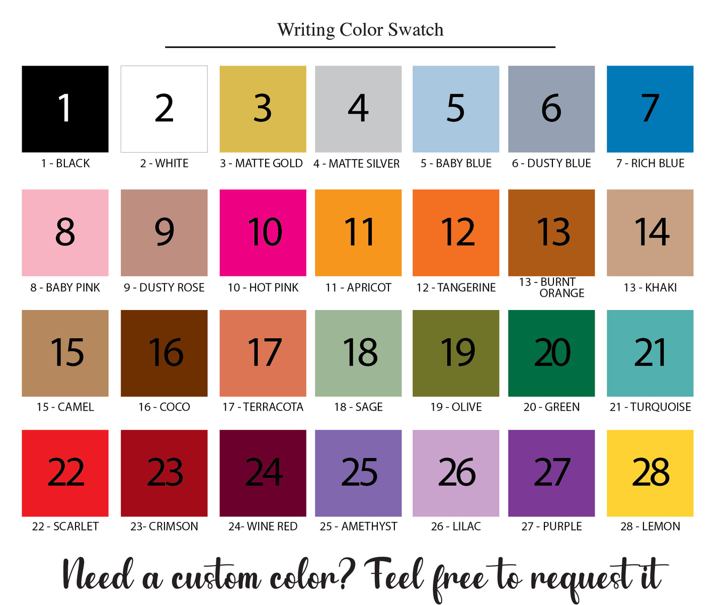 Acrylic Ornament with 3D Acrylic Writing