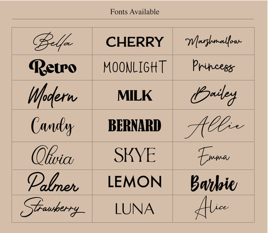 Initial Acrylic Gift Tag (12 pcs.)