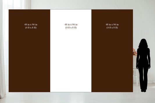 Large Foam Board Seating Chart with Welcome Sign - 3 panel