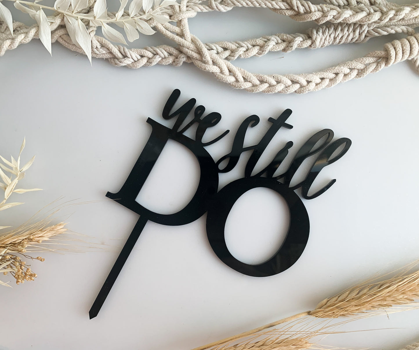 We Still Do Cake Topper 4