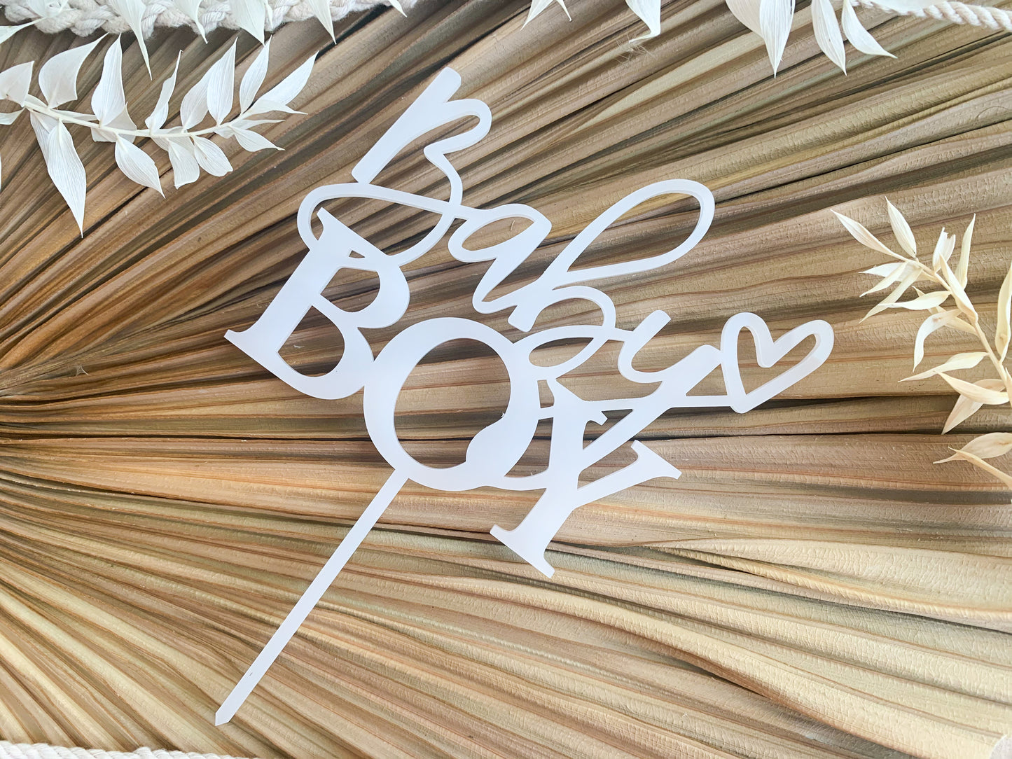 Baby Boy - Cake Topper