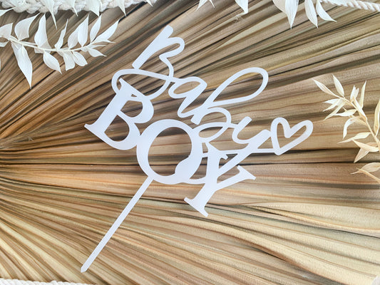 Baby Boy - Cake Topper