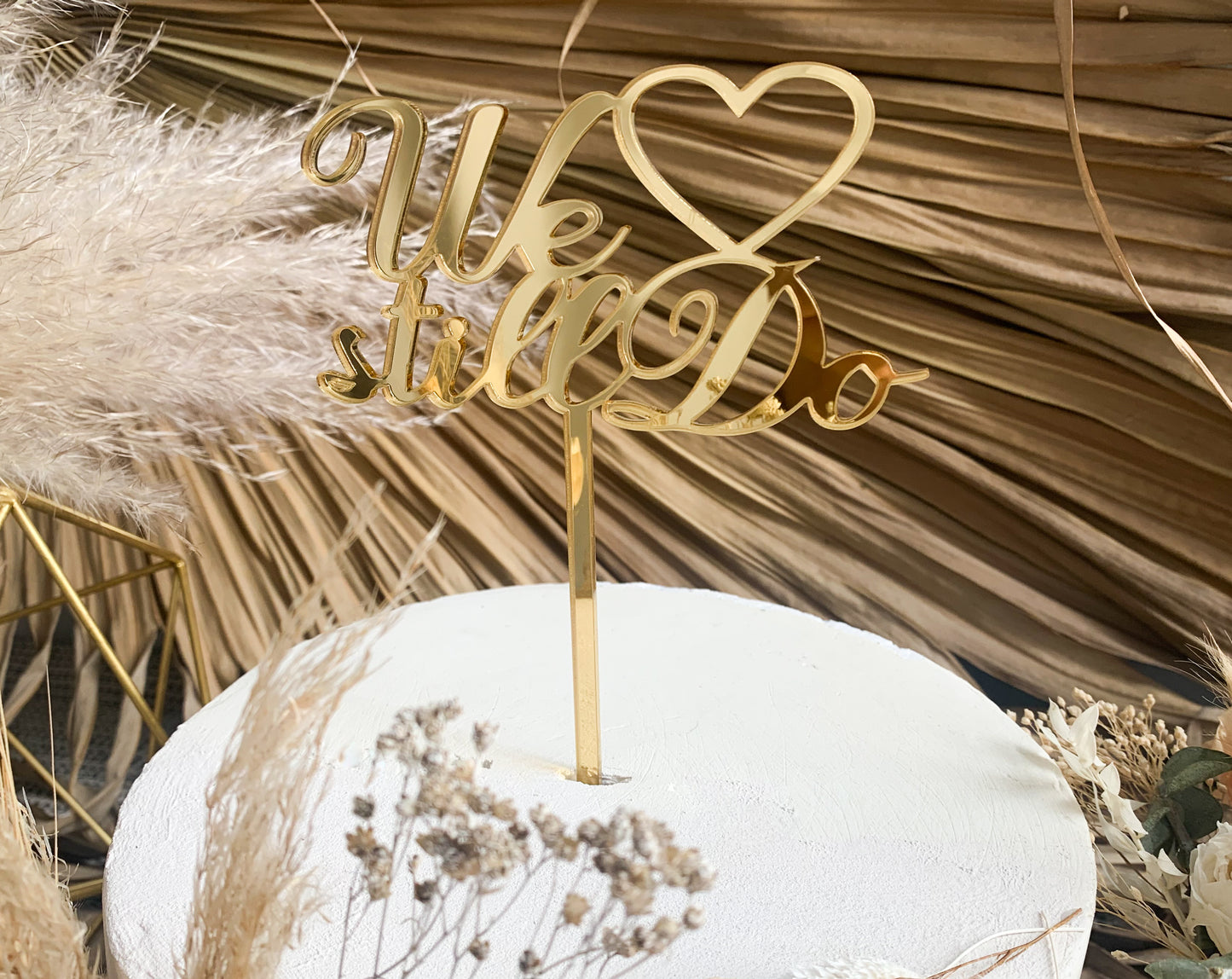 We Still Do Cake Topper 3