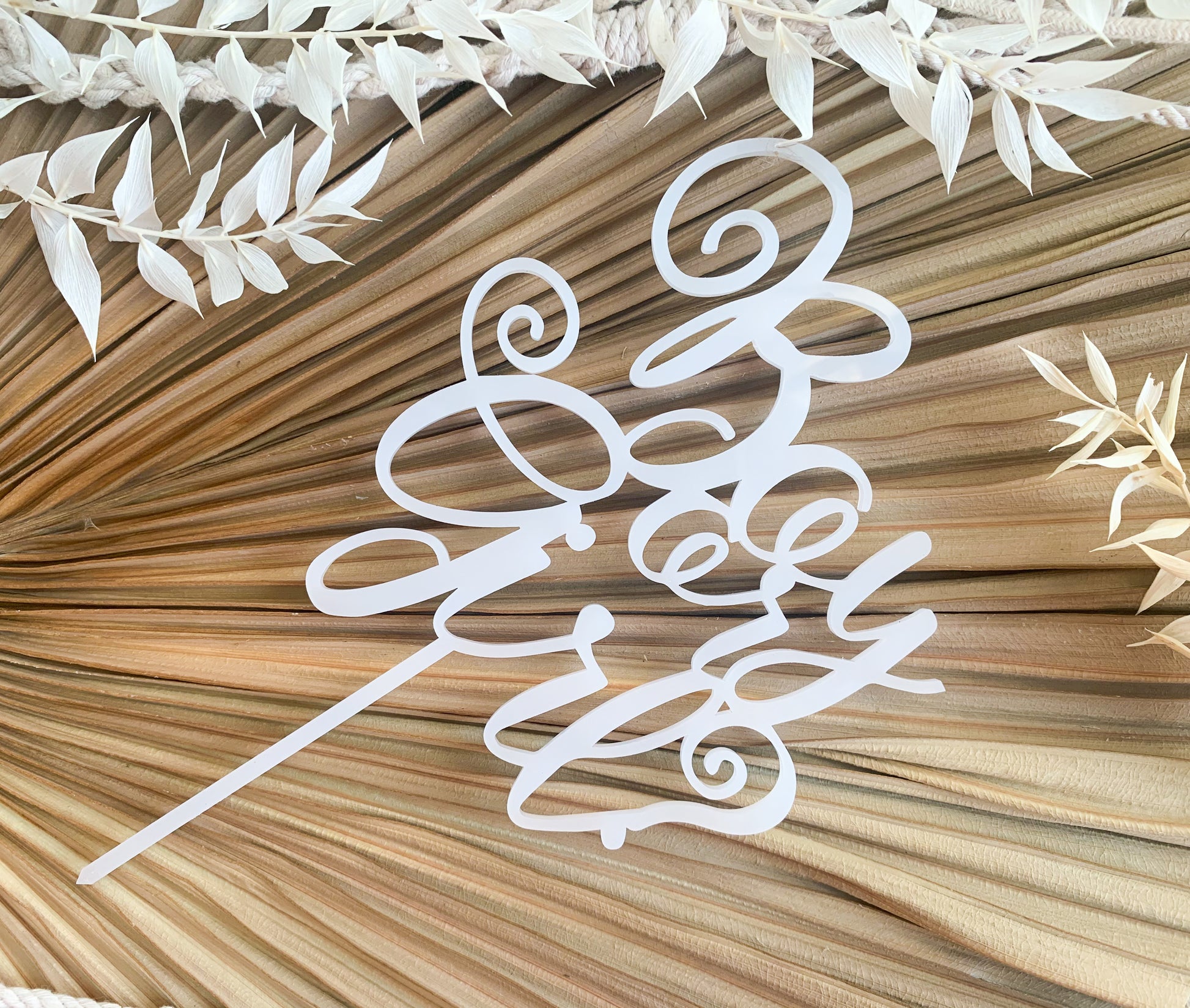 Boy or Girl? Gender Reveal Cake Topper 3