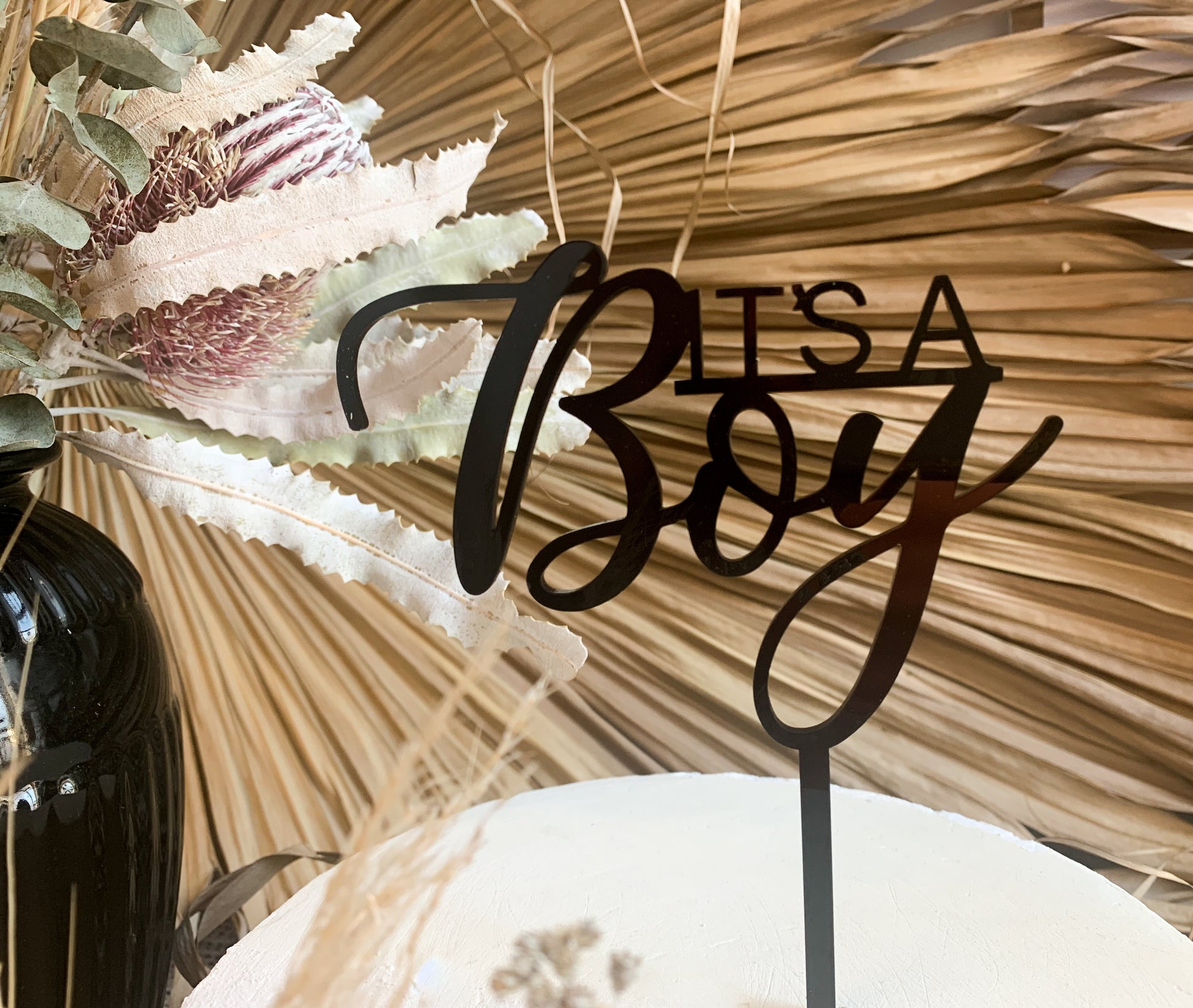 It's A Boy - Cake Topper