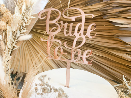 Bride to Be Cake Topper 2