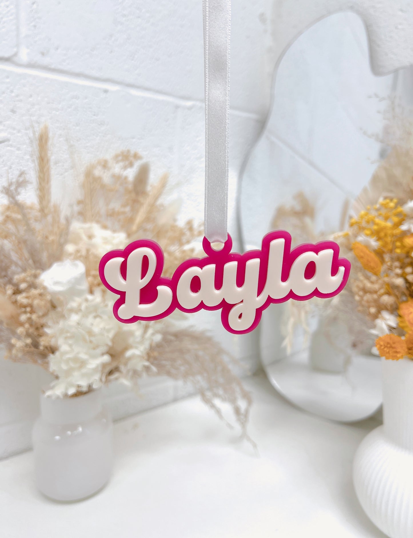 3D Custom Name Ornament one