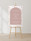 Toile Safari Baby Shower Welcome Sign – Custom Foam Board