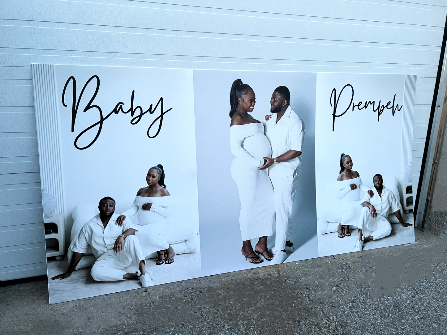 Large Photo Foam Print Sign