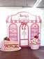 Sweet Café Patisserie Birthday Backdrop | Custom Bakery Party Decor | Personalized Foam Backdrop & Cutouts