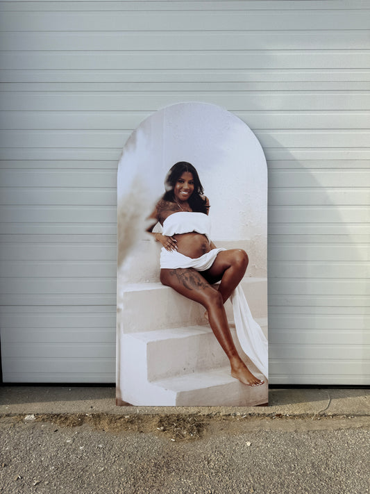 Large Photo Foam Print Sign Arch