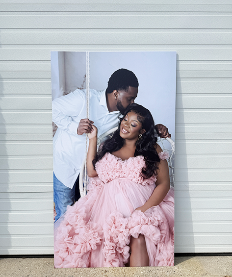 Large Photo Foam Print Sign