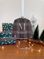 Festive Plaid Print Custom Acrylic Ornament – Personalized Holiday Keepsake