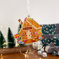 Ginger Bread House Custom Acrylic Ornament – Personalized Holiday Keepsake