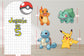 Pokémon Birthday Party Foam Backdrop