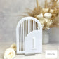 3D Number Acrylic Table Number - Gateway Arch