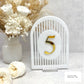 3D Number Acrylic Table Number - Gateway Arch