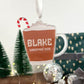 Hot Cocoa Custom Acrylic Ornament – Personalized Holiday Keepsake
