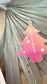 Festive Tree Acrylic Ornament - Custom Name