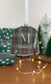 Festive Plaid Print Custom Acrylic Ornament – Personalized Holiday Keepsake