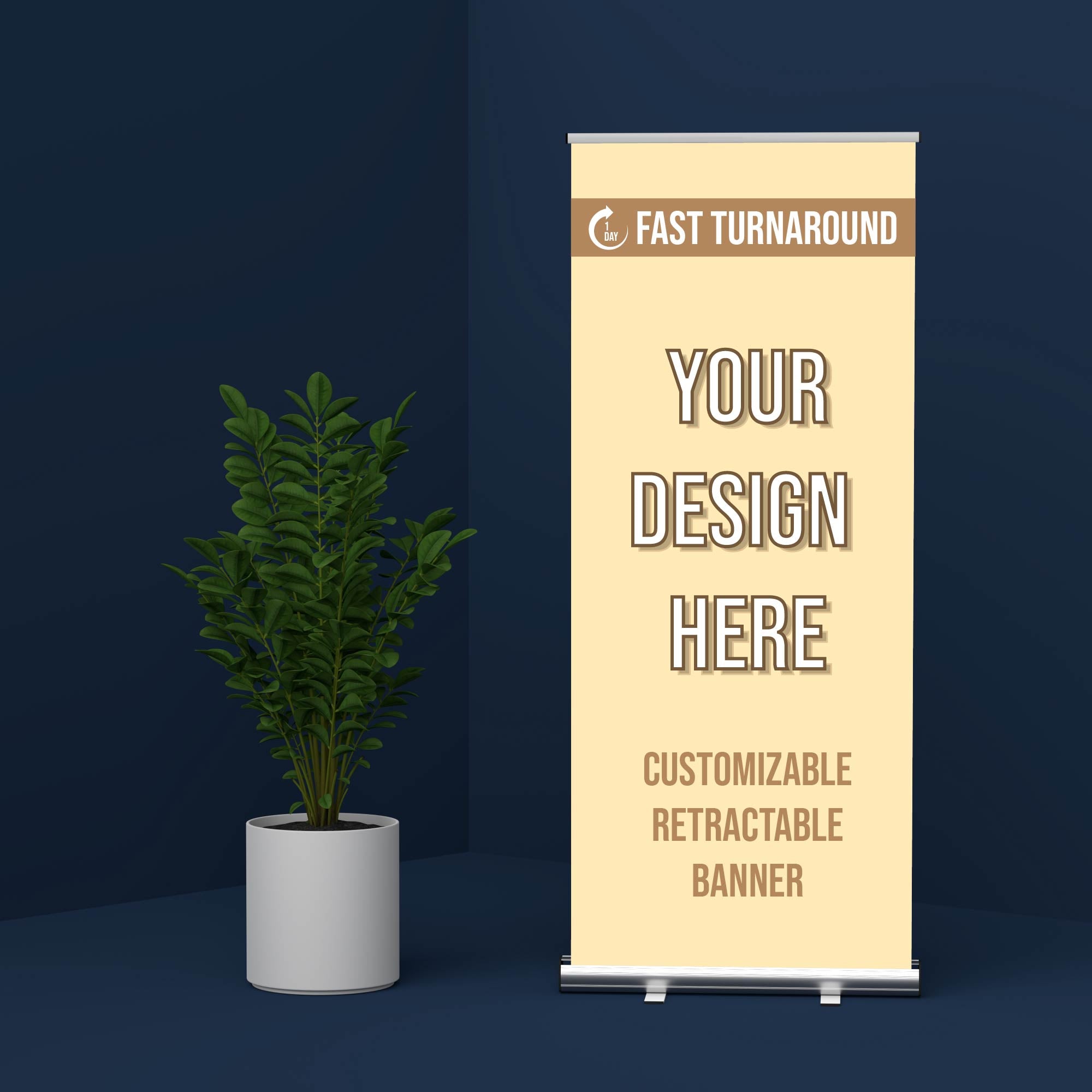 Pull-Up Retractable Banner | Easy Setup, Portable Display for Events ...