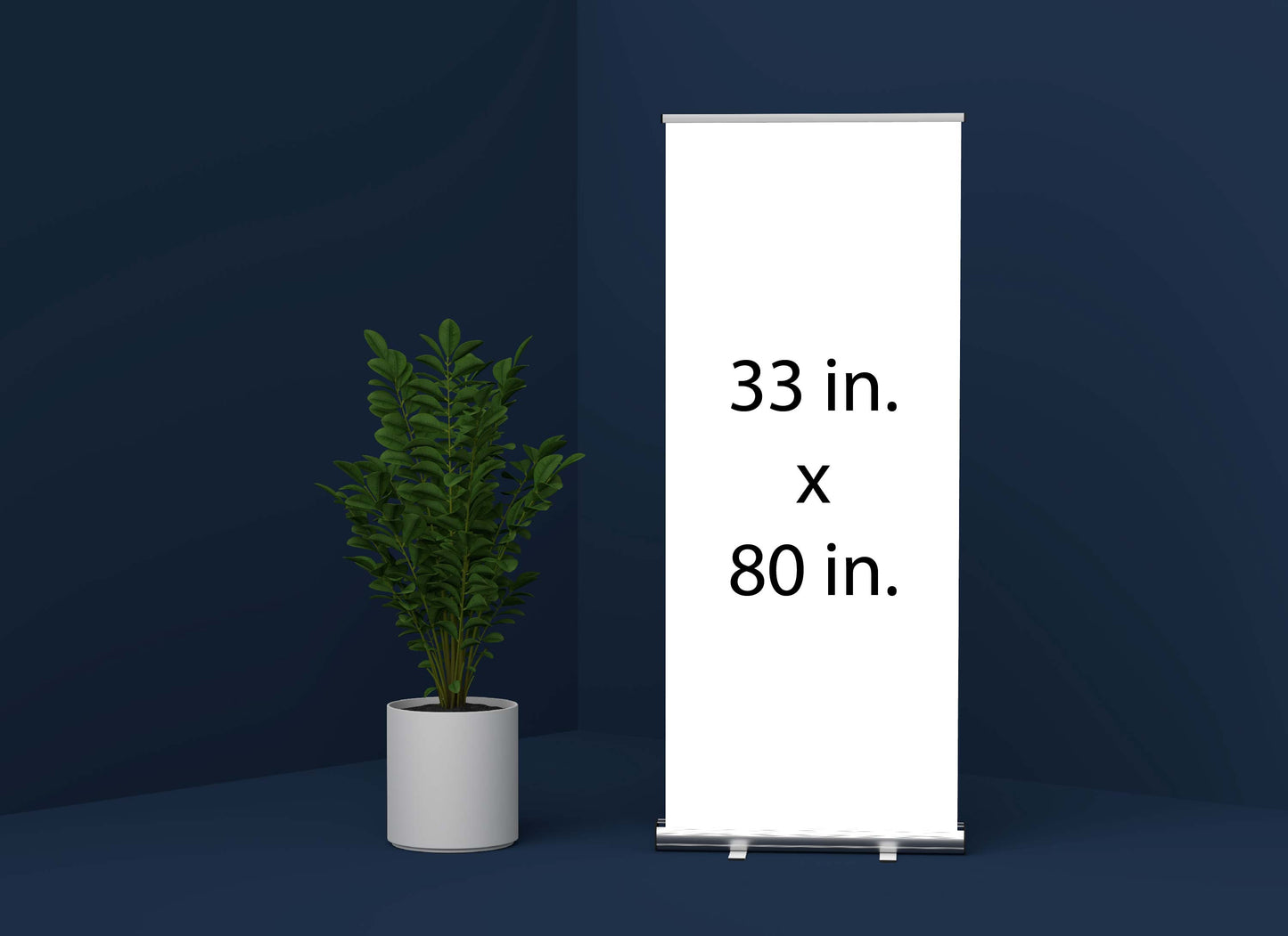 Pull-Up Retractable Banner | Easy Setup, Portable Display for Events & Businesses