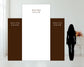 Large Foam Board Seating Chart with Custom Photo