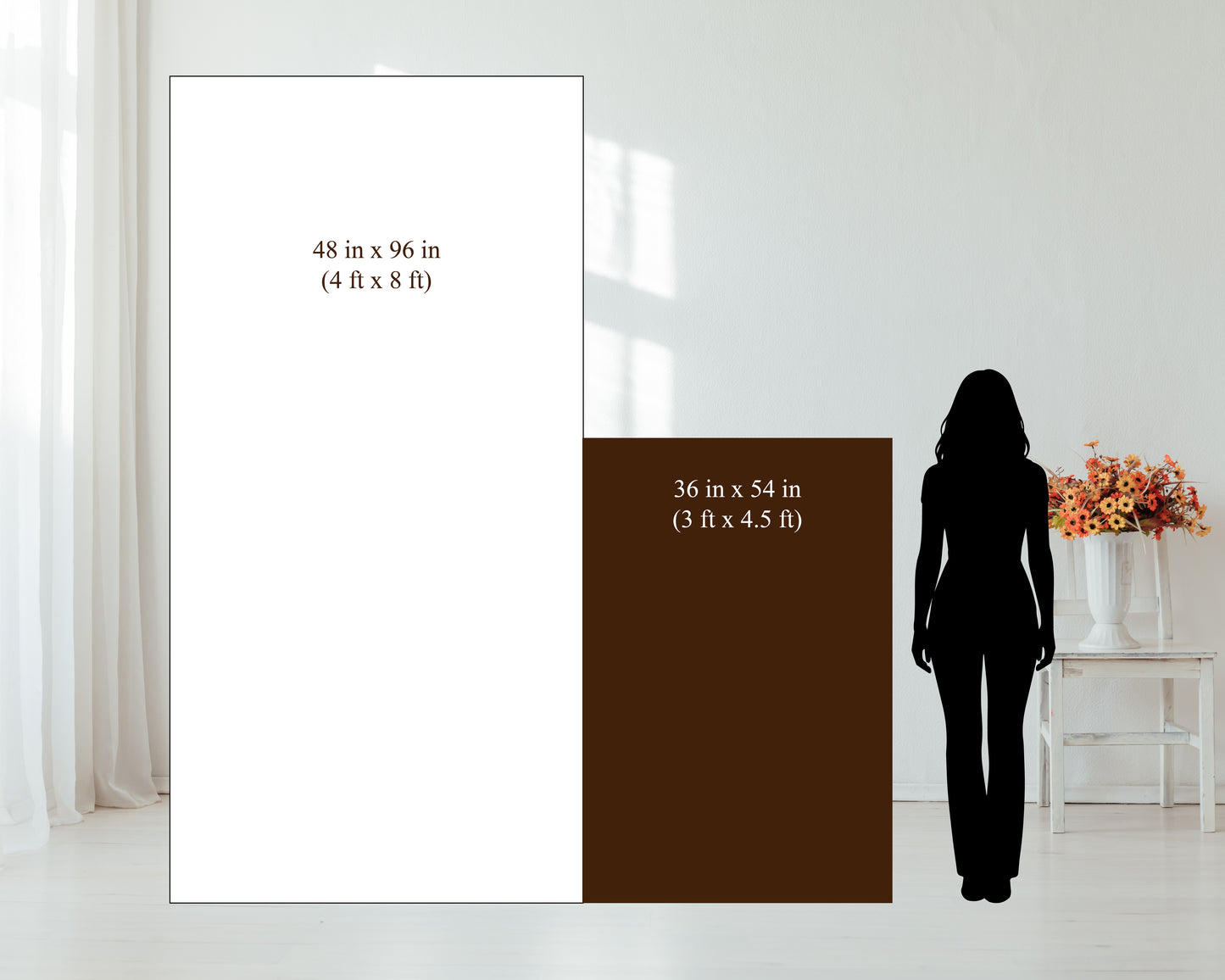 Large Foam Seating Chart with Acrylic Welcome Sign