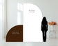 Large Foam Seating Chart with Foam Welcome Sign