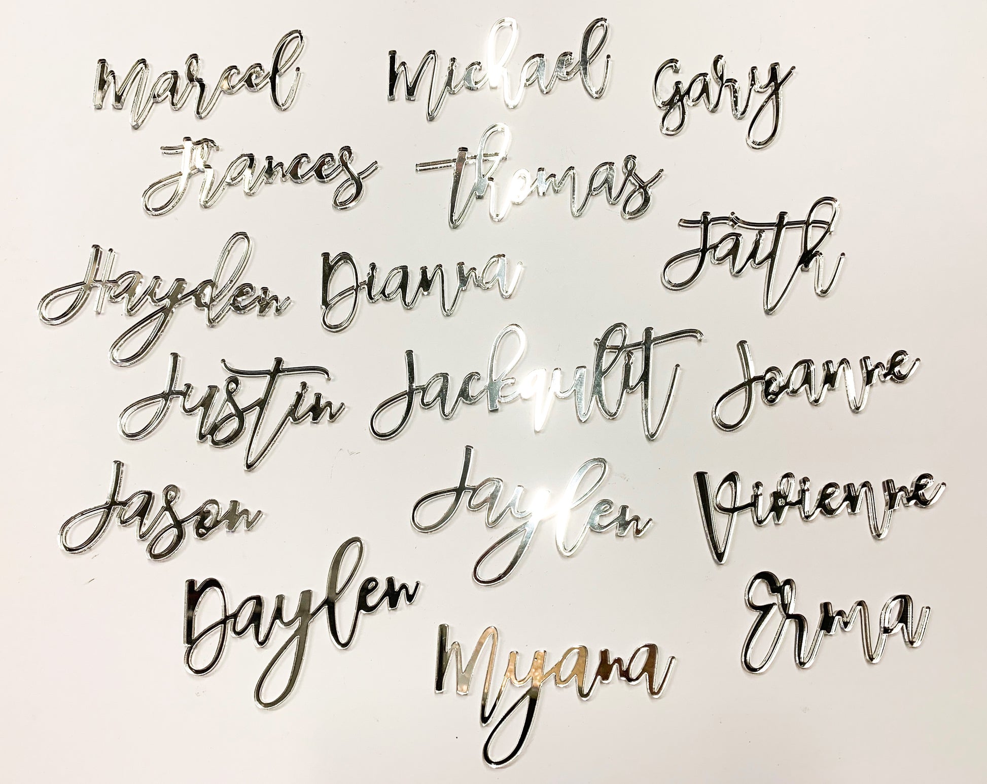 Lasercut Name Place 2