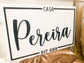 Family Plaque - Custom Writing 3
