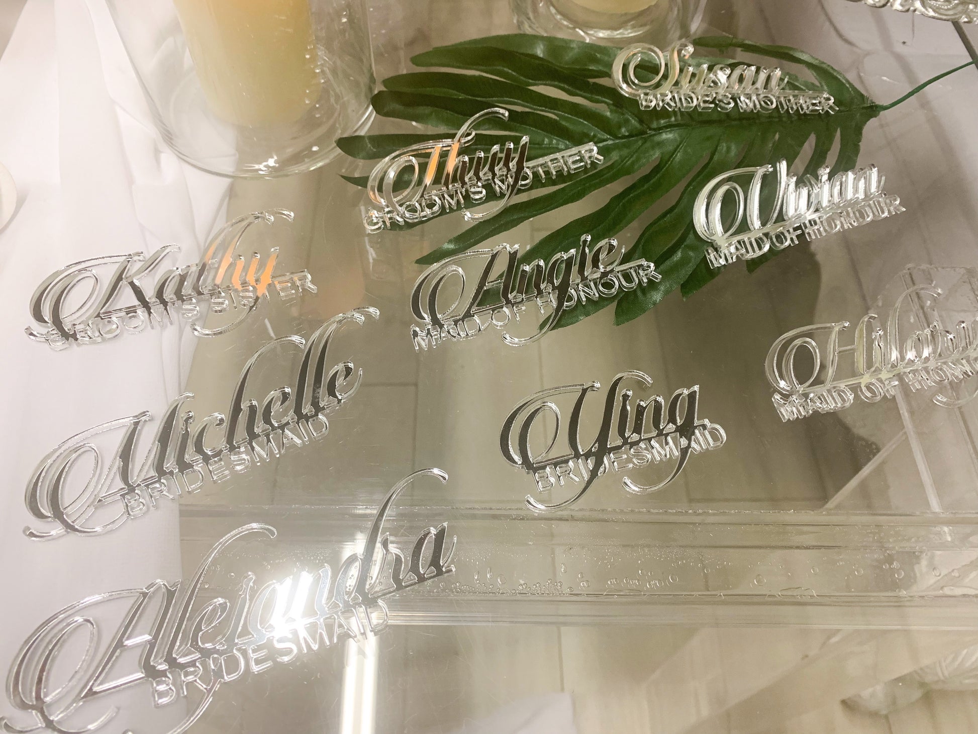 Lasercut Name Place - 2 Lines