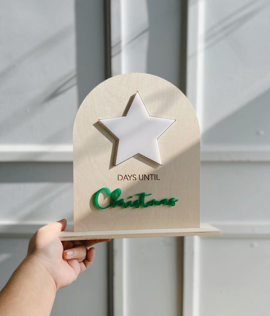 Days Until Christmas - Christmas Countdown Sign | Christmas Decor 3