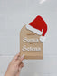 Days Until Christmas - Santa Hat Countdown Sign | Christmas Decor